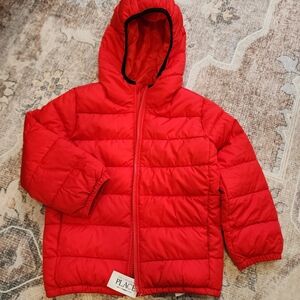 The Children's Place Red Puffer Jacket
